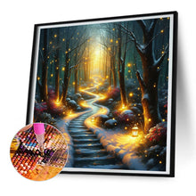 Load image into Gallery viewer, Candlelight Forest 30*30CM(Canvas) Full Round Drill Diamond Painting
