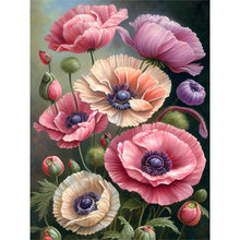 Load image into Gallery viewer, Poppy Flower 30*40CM(Canvas) Full Round Drill Diamond Painting
