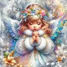 Load image into Gallery viewer, Praying Angel 30*30CM(Picture) Full AB Round Drill Diamond Painting
