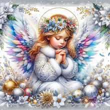 Load image into Gallery viewer, Praying Angel 30*30CM(Picture) Full AB Round Drill Diamond Painting
