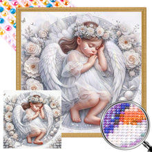 Load image into Gallery viewer, Sleeping Angel 30*30CM(Picture) Full AB Round Drill Diamond Painting
