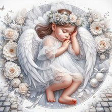 Load image into Gallery viewer, Sleeping Angel 30*30CM(Picture) Full AB Round Drill Diamond Painting
