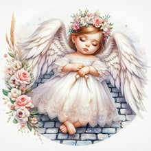 Load image into Gallery viewer, Sleeping Angel 30*30CM(Picture) Full AB Round Drill Diamond Painting
