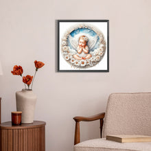 Load image into Gallery viewer, Dozing Angel 30*30CM(Picture) Full AB Round Drill Diamond Painting

