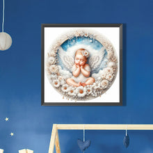 Load image into Gallery viewer, Dozing Angel 30*30CM(Picture) Full AB Round Drill Diamond Painting
