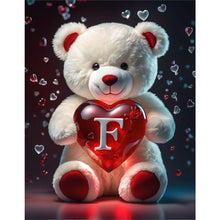 Load image into Gallery viewer, Love Letter Bear F 35*45CM(Canvas) Full Round Drill Diamond Painting
