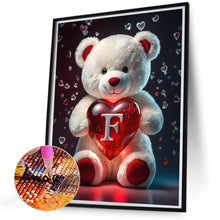 Load image into Gallery viewer, Love Letter Bear F 35*45CM(Canvas) Full Round Drill Diamond Painting
