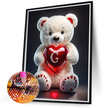 Load image into Gallery viewer, Love Letter Bear G 35*45CM(Canvas) Full Round Drill Diamond Painting
