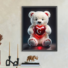 Load image into Gallery viewer, Love Letter Bear G 35*45CM(Canvas) Full Round Drill Diamond Painting
