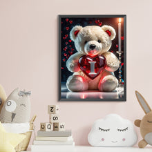 Load image into Gallery viewer, Love Letter Bear I 35*45CM(Canvas) Full Round Drill Diamond Painting
