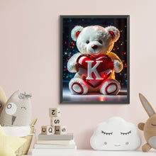 Load image into Gallery viewer, Love Letter Bear K 35*45CM(Canvas) Full Round Drill Diamond Painting
