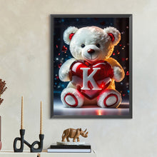 Load image into Gallery viewer, Love Letter Bear K 35*45CM(Canvas) Full Round Drill Diamond Painting
