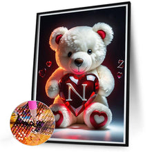 Load image into Gallery viewer, Love Letter Bear N 35*45CM(Canvas) Full Round Drill Diamond Painting
