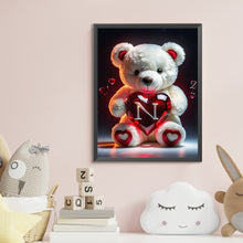 Load image into Gallery viewer, Love Letter Bear N 35*45CM(Canvas) Full Round Drill Diamond Painting
