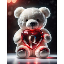 Load image into Gallery viewer, Love Letter Bear Q 35*45CM(Canvas) Full Round Drill Diamond Painting
