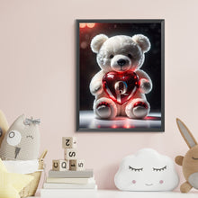 Load image into Gallery viewer, Love Letter Bear Q 35*45CM(Canvas) Full Round Drill Diamond Painting
