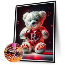 Load image into Gallery viewer, Love Letter Bear R 35*45CM(Canvas) Full Round Drill Diamond Painting
