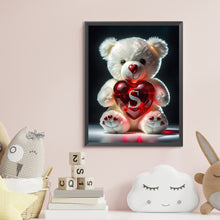 Load image into Gallery viewer, Love Letter Bear S 35*45CM(Canvas) Full Round Drill Diamond Painting
