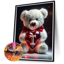 Load image into Gallery viewer, Love Letter Bear T 35*45CM(Canvas) Full Round Drill Diamond Painting
