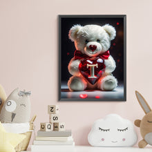 Load image into Gallery viewer, Love Letter Bear T 35*45CM(Canvas) Full Round Drill Diamond Painting
