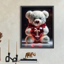 Load image into Gallery viewer, Love Letter Bear T 35*45CM(Canvas) Full Round Drill Diamond Painting
