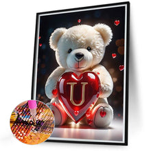 Load image into Gallery viewer, Love Letter Bear U 35*45CM(Canvas) Full Round Drill Diamond Painting
