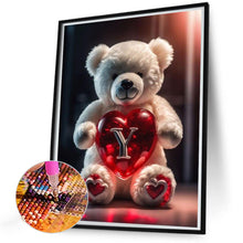 Load image into Gallery viewer, Love Letter Bear Y 35*45CM(Canvas) Full Round Drill Diamond Painting
