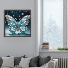 Load image into Gallery viewer, Butterfly 30*30CM(Canvas) Full Round Drill Diamond Painting
