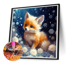 Load image into Gallery viewer, Fox On Clouds 30*30CM(Canvas) Full Round Drill Diamond Painting
