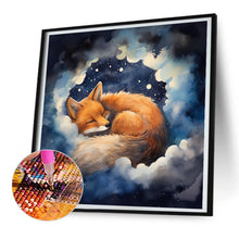 Load image into Gallery viewer, Fox On Clouds 30*30CM(Canvas) Full Round Drill Diamond Painting
