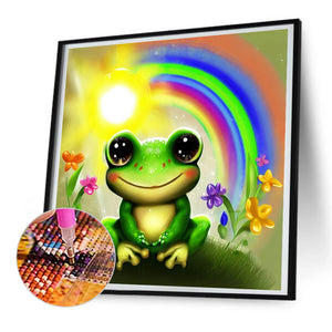 Little Frog 30*30CM(Canvas) Full Round Drill Diamond Painting