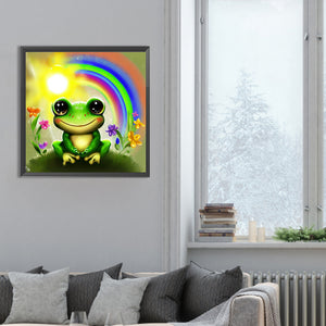 Little Frog 30*30CM(Canvas) Full Round Drill Diamond Painting