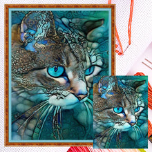 Load image into Gallery viewer, Cat - 36*50CM 11CT Counted Cross Stitch
