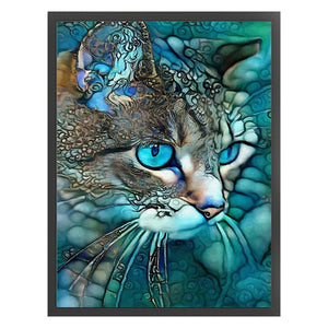 Cat - 36*50CM 11CT Counted Cross Stitch