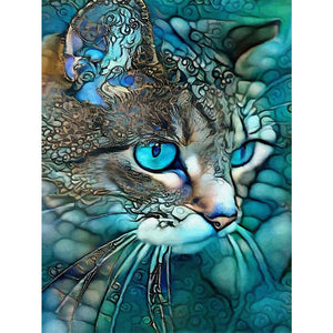 Cat - 36*50CM 11CT Counted Cross Stitch