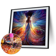 Load image into Gallery viewer, Star Light Winged Angel 50*50CM(Canvas) Full Round Drill Diamond Painting
