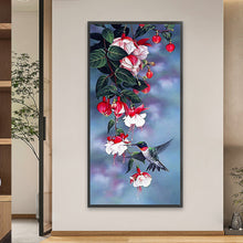 Load image into Gallery viewer, Hummingbird 45*85CM(Picture) Full Square Drill Diamond Painting
