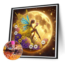 Load image into Gallery viewer, Moon Elf 30*30CM(Canvas) Partial Special Shaped Drill Diamond Painting
