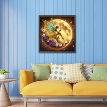 Load image into Gallery viewer, Moon Elf 30*30CM(Canvas) Partial Special Shaped Drill Diamond Painting
