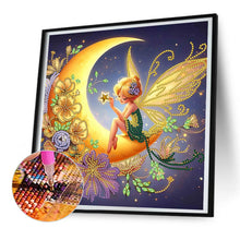 Load image into Gallery viewer, Moon Elf 30*30CM(Canvas) Partial Special Shaped Drill Diamond Painting
