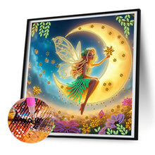 Load image into Gallery viewer, Moon Elf 30*30CM(Canvas) Partial Special Shaped Drill Diamond Painting
