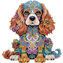 Load image into Gallery viewer, Color Puppy 30*30CM(Canvas) Partial Special Shaped Drill Diamond Painting
