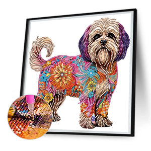 Color Puppy 30*30CM(Canvas) Partial Special Shaped Drill Diamond Painting