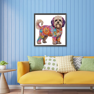 Color Puppy 30*30CM(Canvas) Partial Special Shaped Drill Diamond Painting