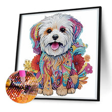 Load image into Gallery viewer, Color Puppy 30*30CM(Canvas) Partial Special Shaped Drill Diamond Painting
