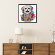 Load image into Gallery viewer, Color Puppy 30*30CM(Canvas) Partial Special Shaped Drill Diamond Painting
