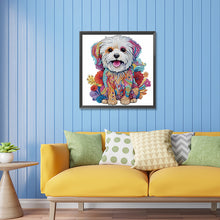 Load image into Gallery viewer, Color Puppy 30*30CM(Canvas) Partial Special Shaped Drill Diamond Painting
