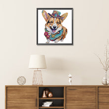 Load image into Gallery viewer, Color Puppy 30*30CM(Canvas) Partial Special Shaped Drill Diamond Painting
