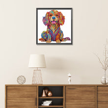 Load image into Gallery viewer, Color Puppy 30*30CM(Canvas) Partial Special Shaped Drill Diamond Painting
