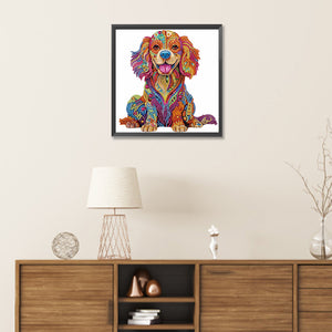 Color Puppy 30*30CM(Canvas) Partial Special Shaped Drill Diamond Painting